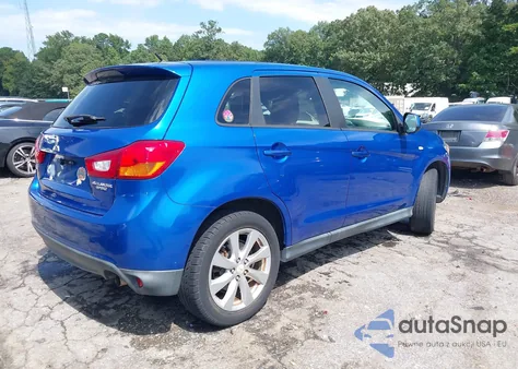 2015 Mitsubishi Outlander Sport Es из США, поврежденный, VIN 4A4AP3AU2FE054262